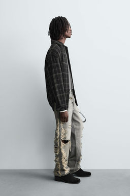 CHECK OVERSHIRT - Zara фото 4