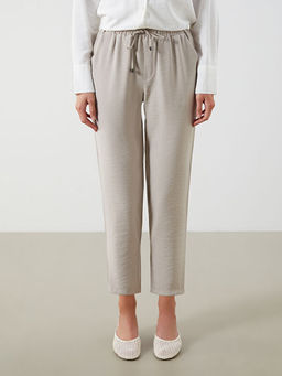 Beli Lastikli Havu? Kesim Kad?n Pantolon