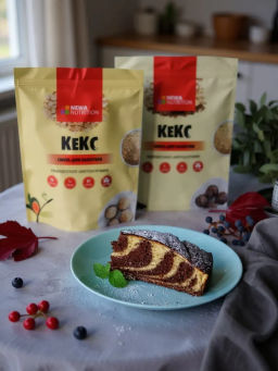 Смесь для выпечки Кекс высокобелковый (вкус: ваниль) без сахара