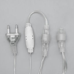 Гирлянда «Сеть» 2×1.5 м, IP44, УМС, прозрачная нить, 192 LED, свечение белое, 220 В