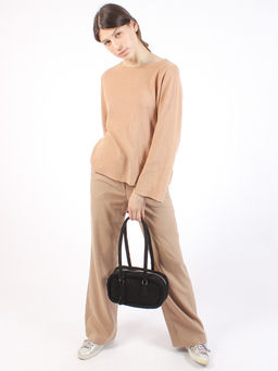 LACCOMA сумка P5821-1-черный эко кожа, искуственный мех полиэстер фото 2