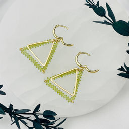 Серьги из Хризолита