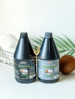 Шампунь д/восстановления Поврежденных Волос Кокос CAREBEAU FANTASY, 1 кг  фото 2