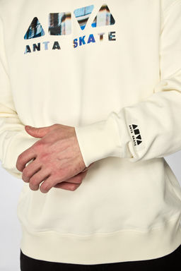 Свитшот Бежевый - Anta фото 5