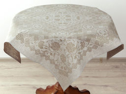 23С105-ШР Скатерть 100*100 Янина цв. 133 рис. 301