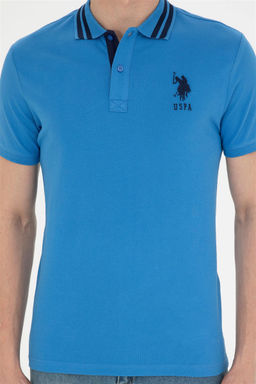 Мужская футболка Saks Basic с воротником-поло Неожиданная скидка в корзине - U.s. polo assn фото 6