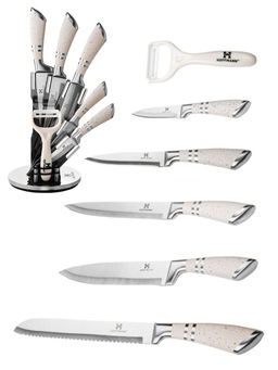 Набор ножей 7пр. НМ 6626 - Hoffmann фото 2