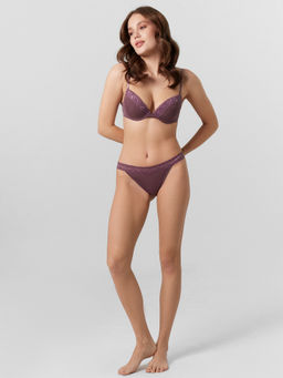 Цена за 2 штуки! Трусы слипы женские фиолетовые крокус 412637