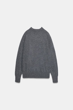100% WOOL OVERSIZE JUMPER - Zara фото 13