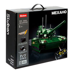 Конструктор Механо Sluban «Российский танк», радиоуправление, 995 деталей