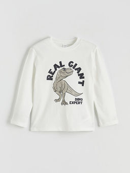 Dinozor Bask?l? Erkek ?ocuk Tak?m