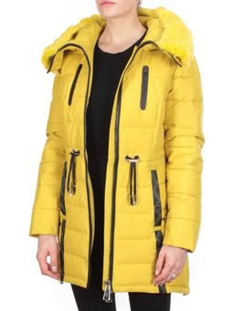A15-863 YELLOW Куртка зимняя облегченная KEMIRA - Fashion фото 7