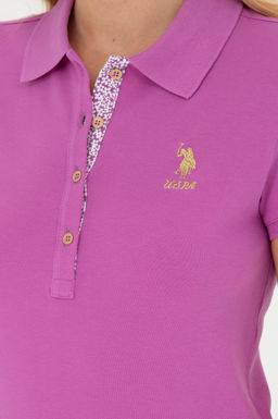 Женщина -фиолетовая базовая T -Fish Surprise Discount в корзине - U.s. polo assn фото 7
