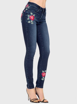 Джинсы жен. CON-53 / в-л 18 - темно-синий/Cute - Conte elegant фото 4