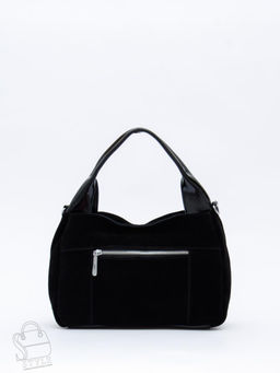 Сумка женская кожаная 92107MSS black Velina Fabbiano-Safenta