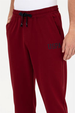 Мужские спортивные штаны вишневого цвета - U.s. polo assn фото 5