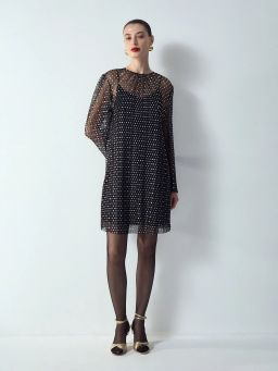 Платье а-силуэта PL1515/midnight - Emka фото 10