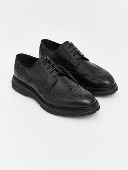 Deri G?r?n?ml? Erkek Klasik Ayakkab?