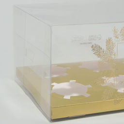 Цена за 5 шт. Коробка для капкейка «С Новым годом», 16×16×11.5 см