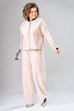 Бомбер VN Fashion 1101 бежевый