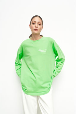 Лонгслив Summer24 Pastel lime