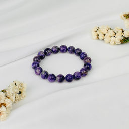 Браслет из Чароита 18,5 см - Радуга самоцветов фото 3