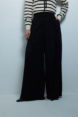 Wide Leg Geni_ Bol Pa_a Pantolon - Defacto фото 3