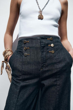 BUTTON CULOTTES - Zara фото 6