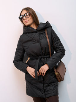 Полупальто демисезонное "2026" черный