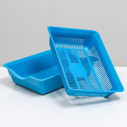 Туалет глубокий с сеткой 36 х 25 х 9 см, голубой - Simaland фото 4