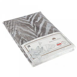 Шторы для кухни, 2шт 103х160см "Ашанти", на шторной ленте, рогожка, хлопок "Комфорт" 171г/м2, упаковка классическая 28х41см, "Домашняя мода" (Россия)