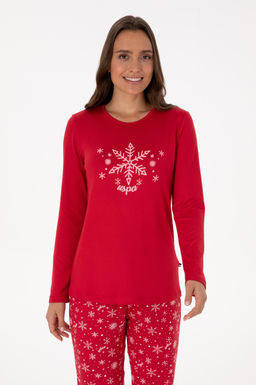 Kad_n K_rm_z_ Pijama Tak_m_ - U.s. polo assn фото 3
