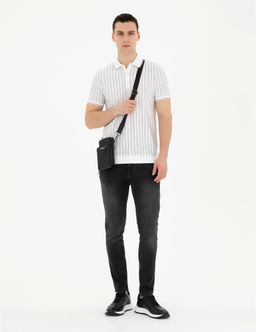 Antrasit Slim Fit Jean Pantolon - Pierre cardin фото 3