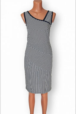 Платье трикотажное, полоска (278) - Плиона фото 3