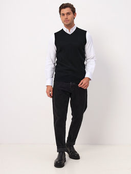 Жилет мужской GREG G125-AN181018А (черный)  фото 5