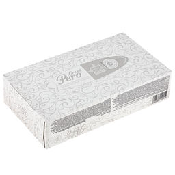 Салфетки бумажные GrandPero non-stop , 2-х слойные 20х20см, 100 штук в коробочке, цвета микс 2: Грей + Клер (Россия)