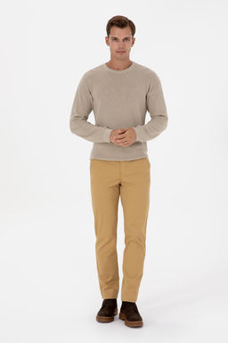 Erkek Hardal Kanvas / Chino Pantolon Sepette S_rpriz _ndirim - U.s. polo assn фото 3