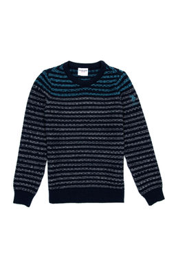 Erkek _ocuk Mint Bisiklet Yaka Triko Kazak Sepette S_rpriz _ndirim