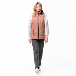 RODOS Жилет женский демисезон М-235/1 Розовый