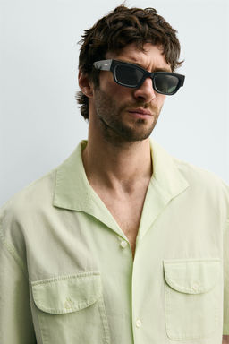 CAMISETA PUNTO CANAL? CUELLO PANADERO / Crudo - Zara фото 13