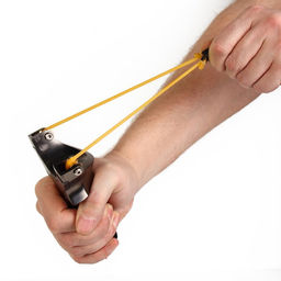 Рогатка Графит металлическая 14см - Simaland фото 6