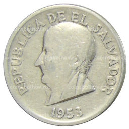 50 сентаво 1953 года Сальвадор