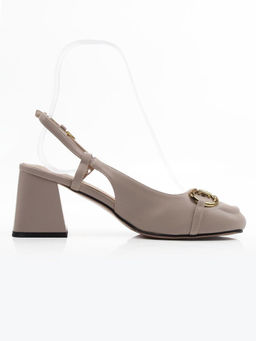 06-XL629-3 BEIGE Туфли летние женские (натуральная кожа)