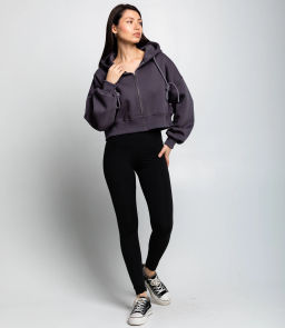 Толстовка #КТ5989, графит - Dommod фото 4