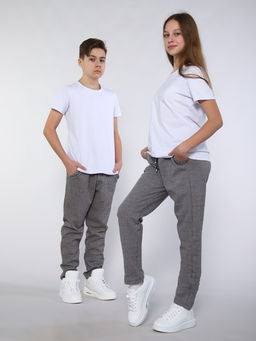 Брюки Герман серая клетка