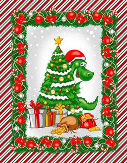 Комплект вафельных полотенец 48*60 см, 3 штуки (Новогодние подарки) - Ивановотекстиль фото 3