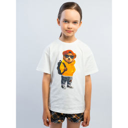 Комплект футболка кулирка, шорты футер 2х нитка петля 7011900102 - Youlala фото 8