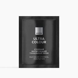 Стойкий матирующий тональный крем Ultra Colour пробный образец, 2 мл