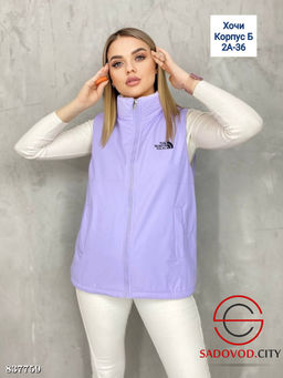 Жилет двухсторонний женский
