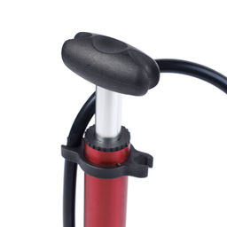 Насос для велосипеда ручной COMIRON STORM, алюминиевый цилиндр стальная складная ножка ручка и основание литой пластик Presta-Schrader, 11 бар /уп 50/ - Галеонтрейд фото 12
